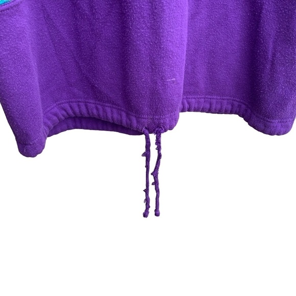 Vintage Carolina Colors Sport Pullover Fleece Jacket - Picture 3 of 7